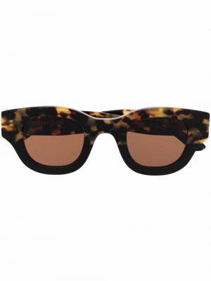 Солнцезащитные очки Autocracy в оправе черепаховой расцветки Thierry Lasry. Цвет: коричневый