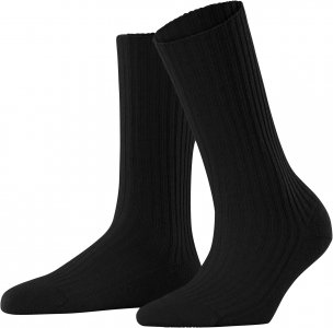 Уютные шерстяные носки-ботинки , черный Falke