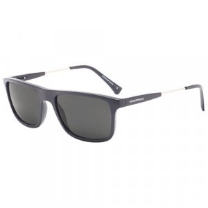 Солнцезащитные очки , бесцветный, черный EMPORIO ARMANI. Цвет: бесцветный/прозрачный