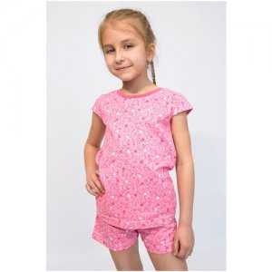 Пижама , размер 30/116, розовый Lokki. Цвет: розовый