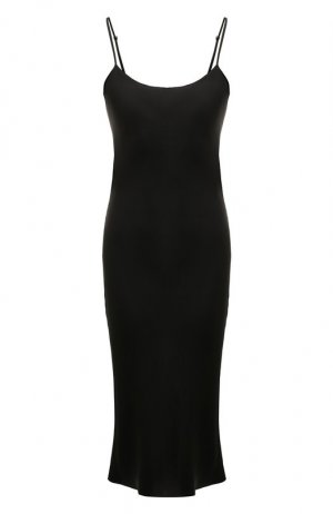 Платье из шелка Tegin. Цвет: чёрный