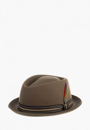Шляпа Stetson. Цвет: серый