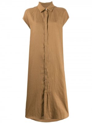 Платье миди Borgue Mackintosh. Цвет: коричневый