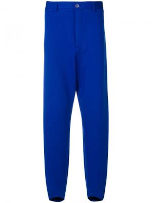 Спортивные брюки Balenciaga. Цвет: синий