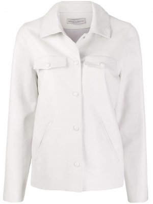 Куртка-рубашка Inès & Maréchal. Цвет: белый