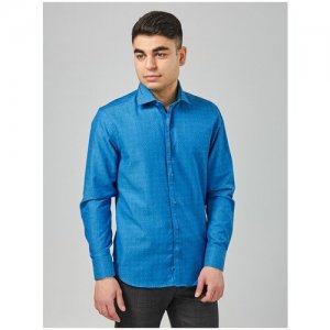 Рубашка , размер (46)S, синий Louis Fabel. Цвет: синий