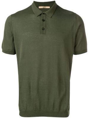 Классическая рубашка-поло Nuur. Цвет: зеленый