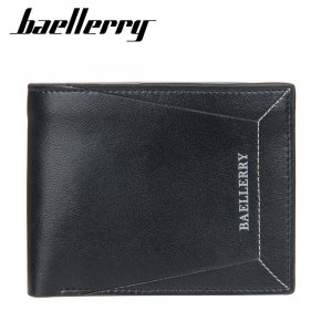 Мужской деловой кошелек из искусственной кожи, винтажный дизайн, кошелек, классический кошельки Baellerry