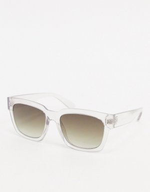 Серые солнцезащитные очки в квадратной оправе -Серый Esprit