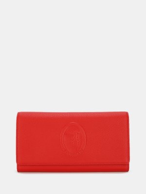 Клатч Trussardi. Цвет: красный