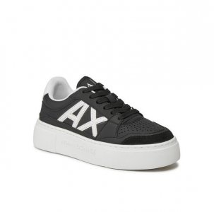 Кроссовки Sneakersy XDX147 XV830 T037 Czarny Armani Exchange