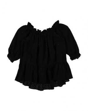 Блузка MONNALISA. Цвет: черный