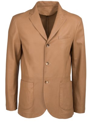Кожаная куртка-пиджак LARDINI