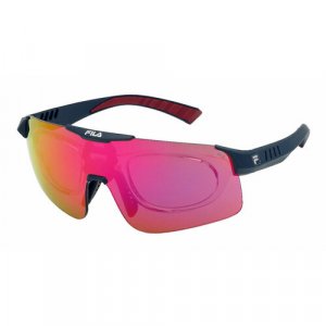 Солнцезащитные очки SFI127 7SFX, голубой Fila. Цвет: голубой