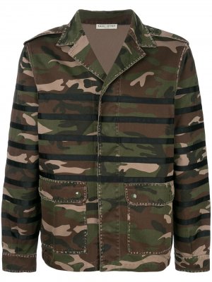 Camouflage military jacket Each X Other. Цвет: зеленый