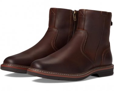 Ботинки Norwalk Side Zip Boot, коричневый Florsheim