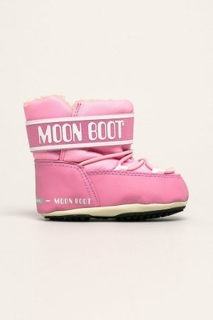 - детские зимние ботинки Crib 2, розовый Moon Boot