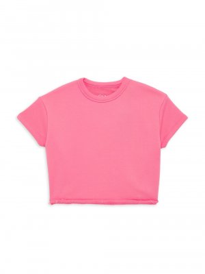 Пуловер Zuma с короткими рукавами для маленьких девочек и , розовый Chaser