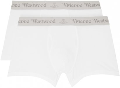Две пары белых трусов Vivienne Westwood