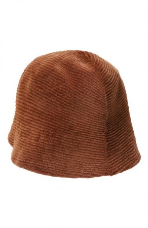 Шляпа Есения из меха норки FurLand. Цвет: коричневый