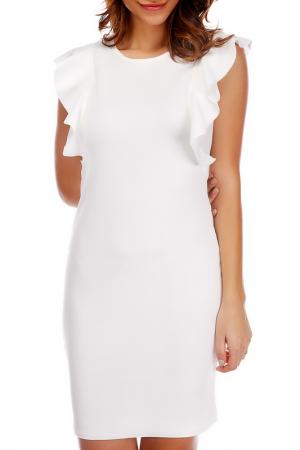 Платье ANNA LISA. Цвет: белый