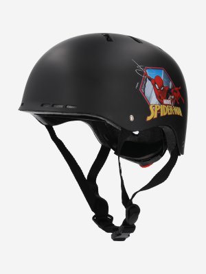 Шлем детский SPIDER-MAN, Черный, размер 53-55 Nordway. Цвет: черный