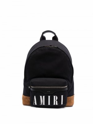 Рюкзак из канваса AMIRI. Цвет: черный