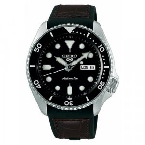 Наручные часы SRPD55K2S, черный SEIKO. Цвет: черный