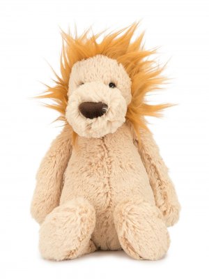Игрушка Bashful Lion Jellycat. Цвет: коричневый