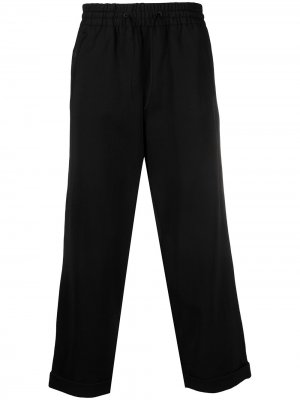 Укороченные спортивные брюки Y-3. Цвет: черный