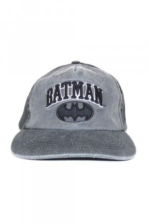 Бейсболка с логотипом , серый Batman