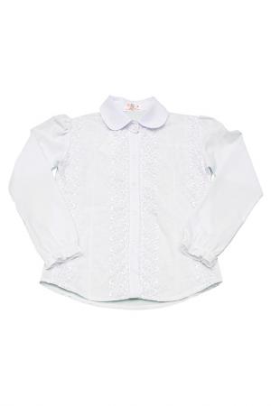 Блузка Damy-M. Цвет: белый