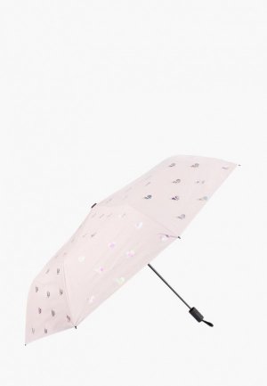 Зонт складной Kawaii Factory. Цвет: розовый