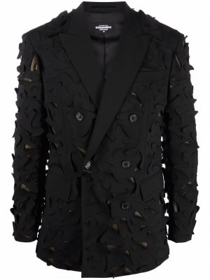 Textured-finish blazer Dsquared2. Цвет: черный