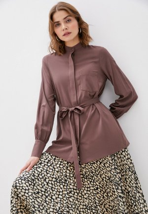 Блуза TrendyAngel. Цвет: коричневый
