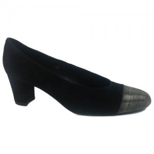 Туфли женские Dank-black, размер 37,5 ( 7,5 ) Vaneli. Цвет: черный