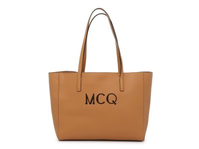 Сумка-тоут Alexander McQueen с логотипом MCQ, коричневый Mcq By