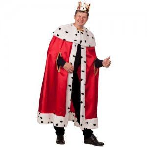 Карнавальный костюм Король, накидка , корона, р.50 5467147 Батик