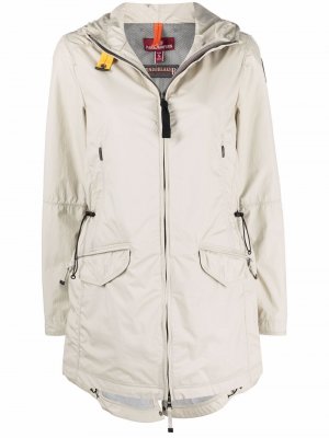 Mid-length hooded coat Parajumpers. Цвет: бежевый