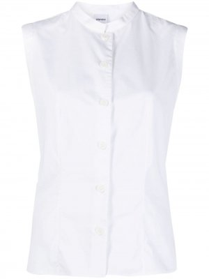 Блузка с воротником-стойкой Aspesi. Цвет: белый