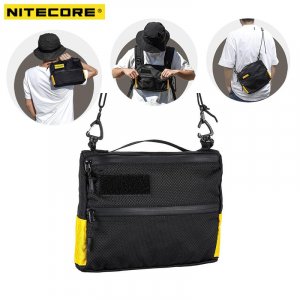 SLB04 сумка на ремне, нагрудные сумки, нейлоновая через плечо 400D для iphone, Xiaomi, iPad, мини-наушники мужчин и женщин NITECORE