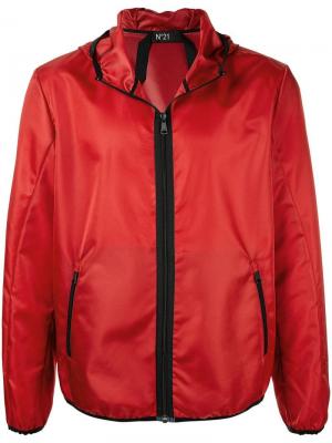 Классическая спортивная куртка Nº21. Цвет: красный