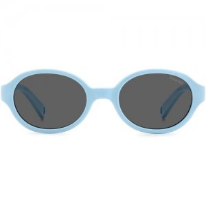 Солнцезащитные очки PLD K004/S MVU M9, голубой Polaroid. Цвет: розовый
