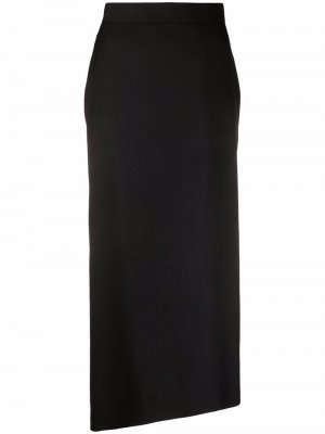 Asymmetric midi skirt Vivienne Westwood. Цвет: черный