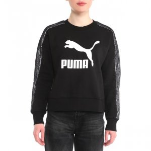 Худи и свитшоты Puma. Цвет: черный