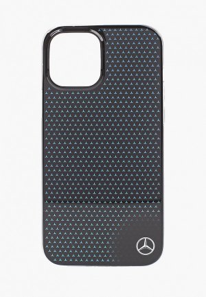 Чехол для iPhone Mercedes-Benz 12 Pro Max (6.7), PC/TPU Black Stars Blue. Цвет: синий