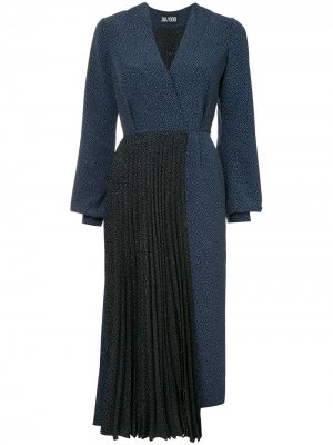 Combined dress Dalood. Цвет: синий