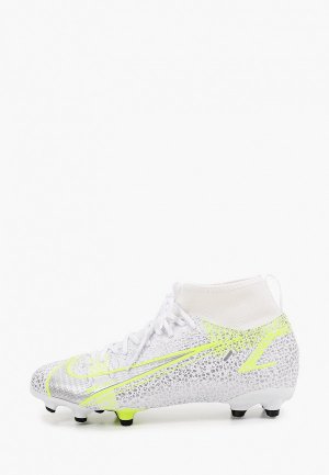 Бутсы Nike JR SUPERFLY 8 ACADEMY FG/MG. Цвет: белый