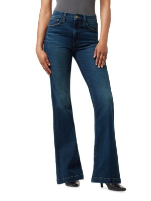 Расклешенные эластичные джинсы Molly с высокой посадкой Joe'S Jeans, цвет Overflow Blue Joe's Jeans