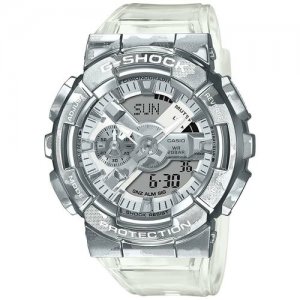 Наручные часы CASIO G-Shock GM-110SCM-1AER, белый, серебряный